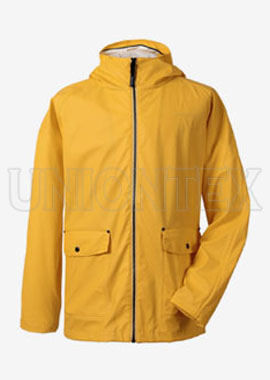 PU Rain Jacket For Men